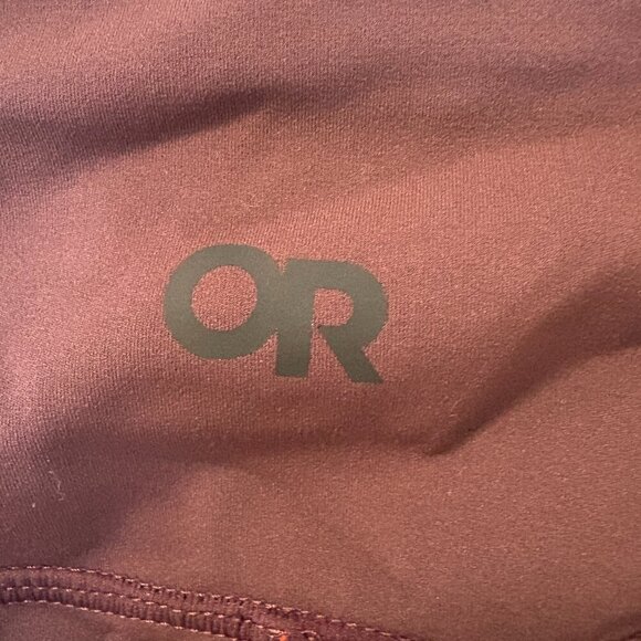 Outdoor Research Women's Leggings Maroon Size XS pockets Hiking Camping burgundy - Picture 2 of 12